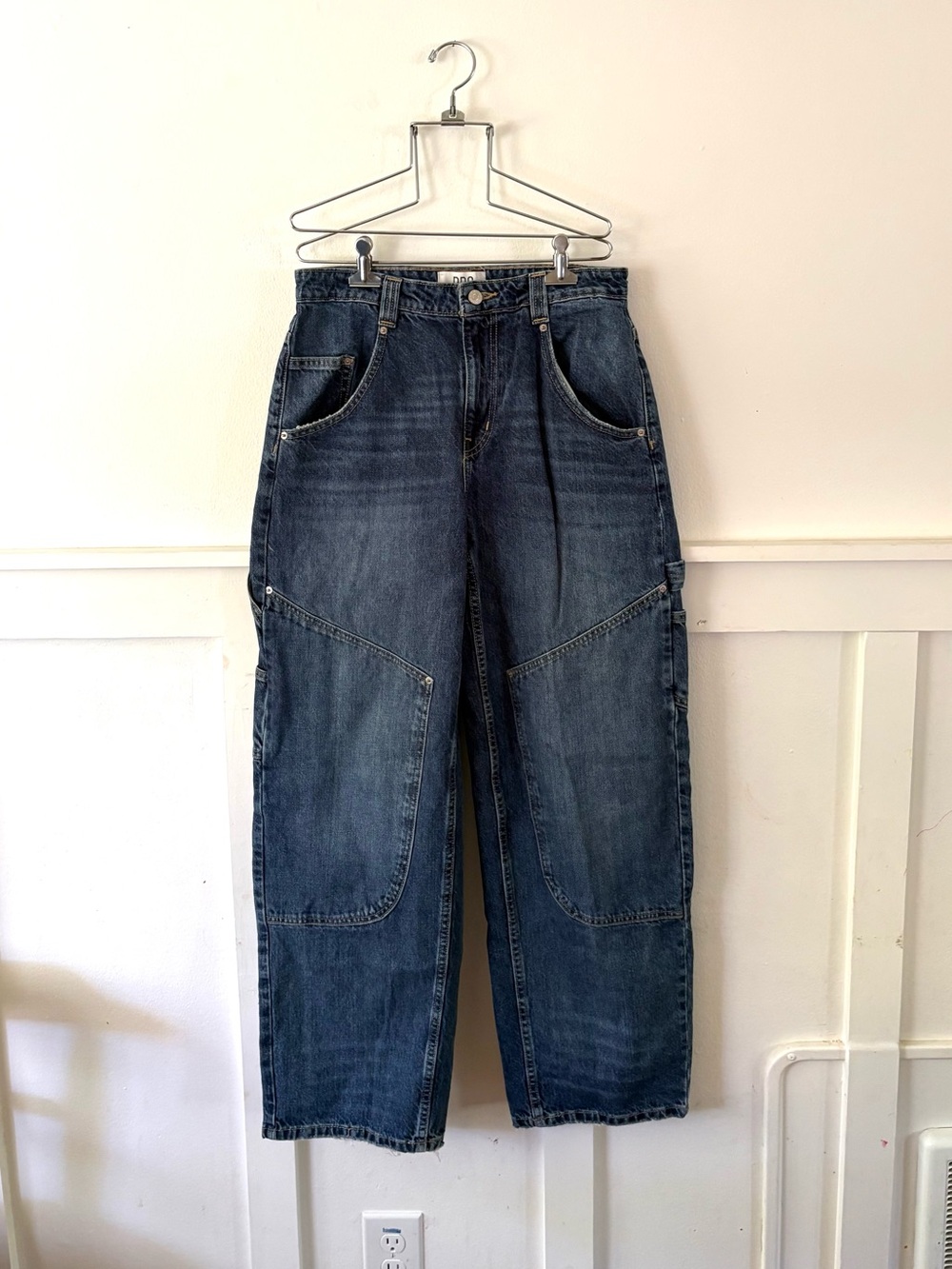 BDG Urban Outfitters Carpenter Jeans Womens size 28 Blue High Rise Wide Leg